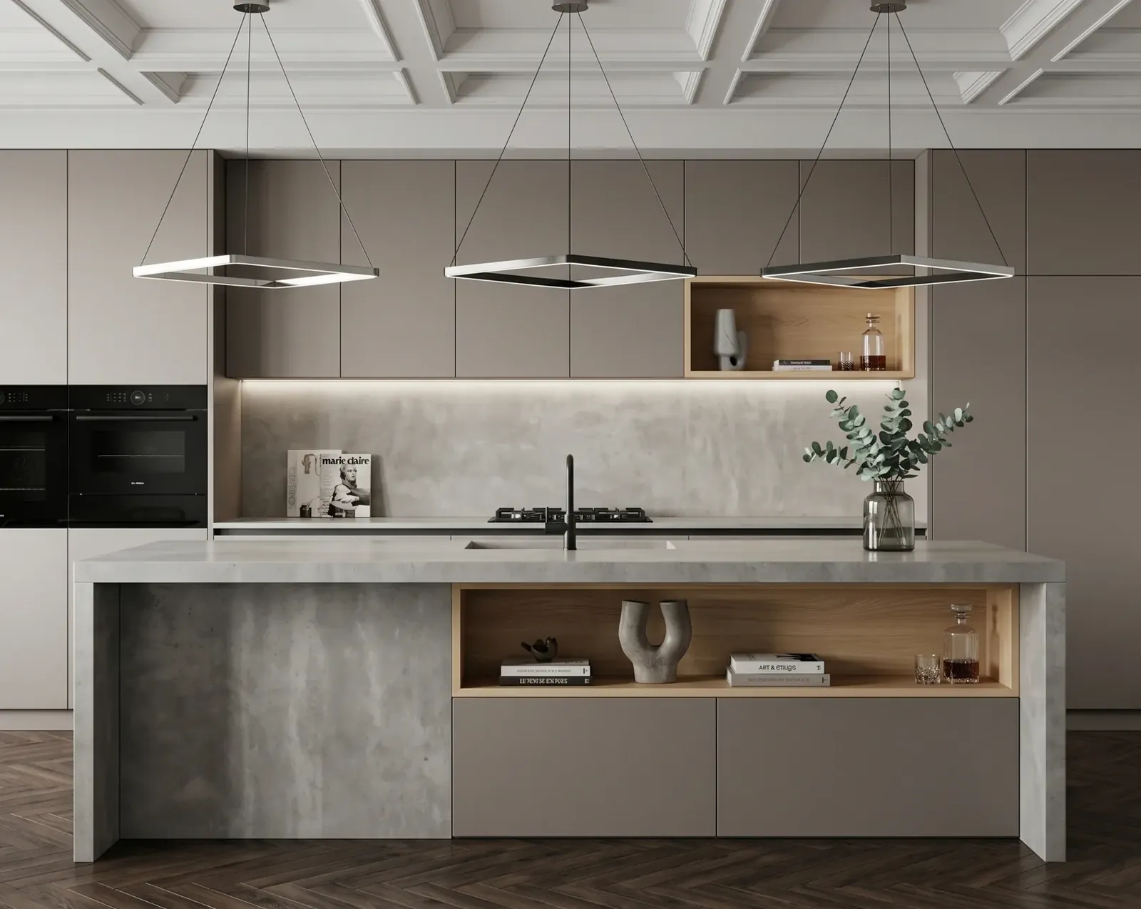 Kitchen renovation design by HATd Studio
